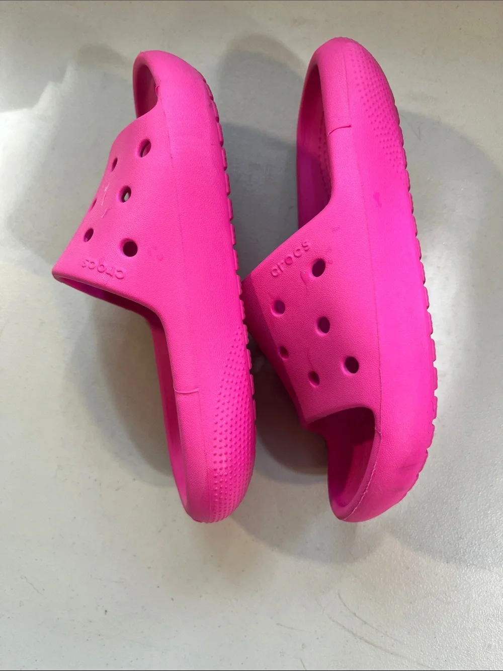 CROCS Kids Slide - Bright Pink